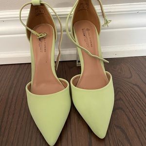 Call It Spring Green Heels